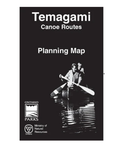 Temagami Canoe Routes Planning Map