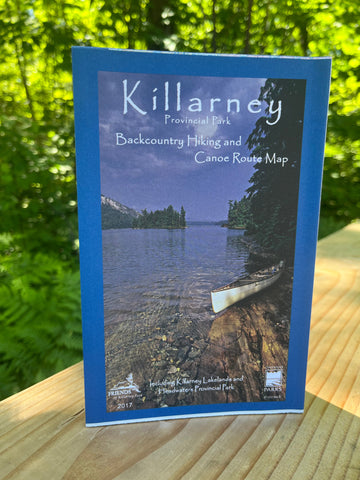 Friends of Killarney - Backcountry & Canoe Routes Map